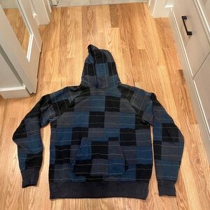 Samuel Zelig patchwork hoodie